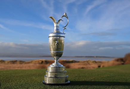 The Claret Jug, the trophy awarded to the winner of The Open Championship