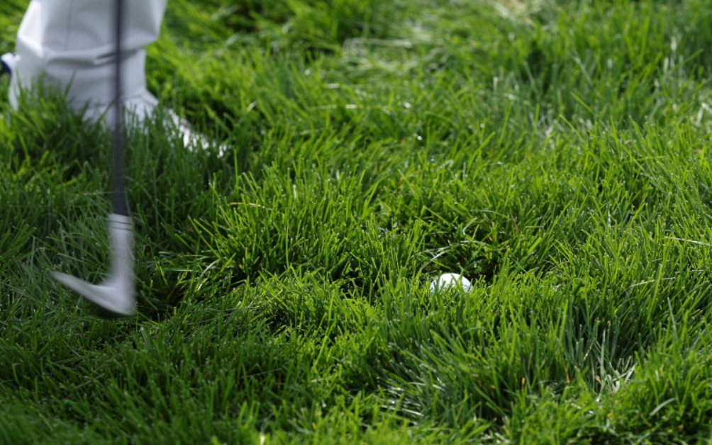 A classic U.S. Open setup with narrow fairways and thick rough