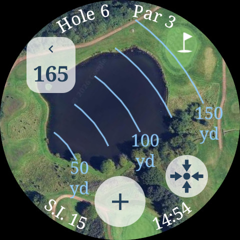 Watch screenshot 4 – distance arcs